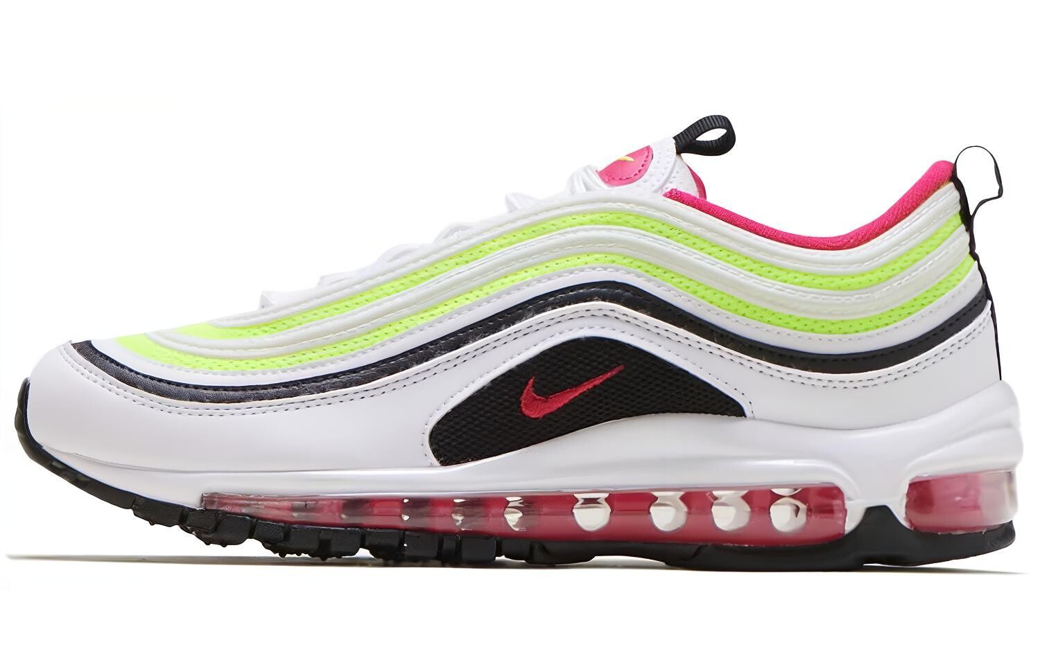 

Кроссовки Nike Air Max 97 'White Rush Pink Volt' GS