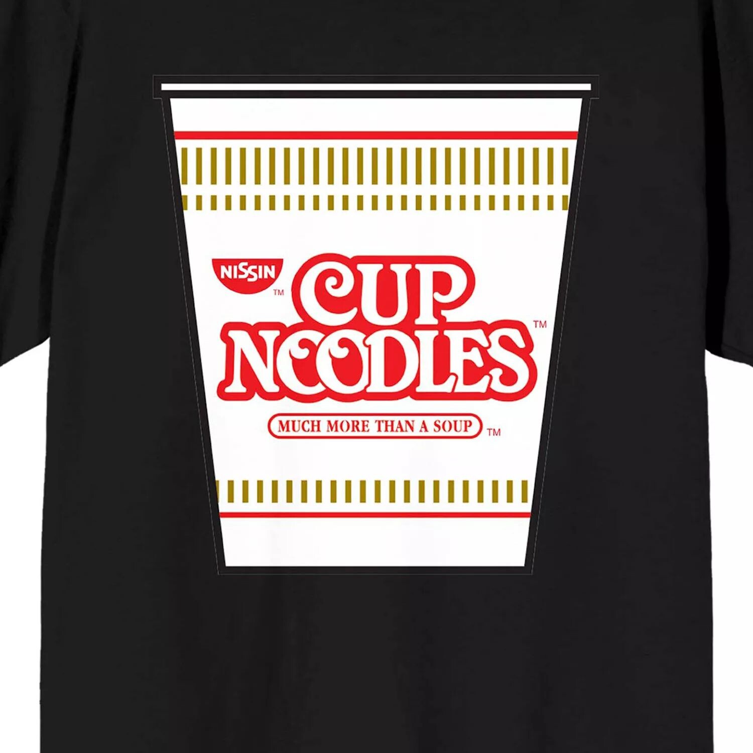 

Мужская футболка с лапшой быстрого приготовления Nissin Cup Licensed Character