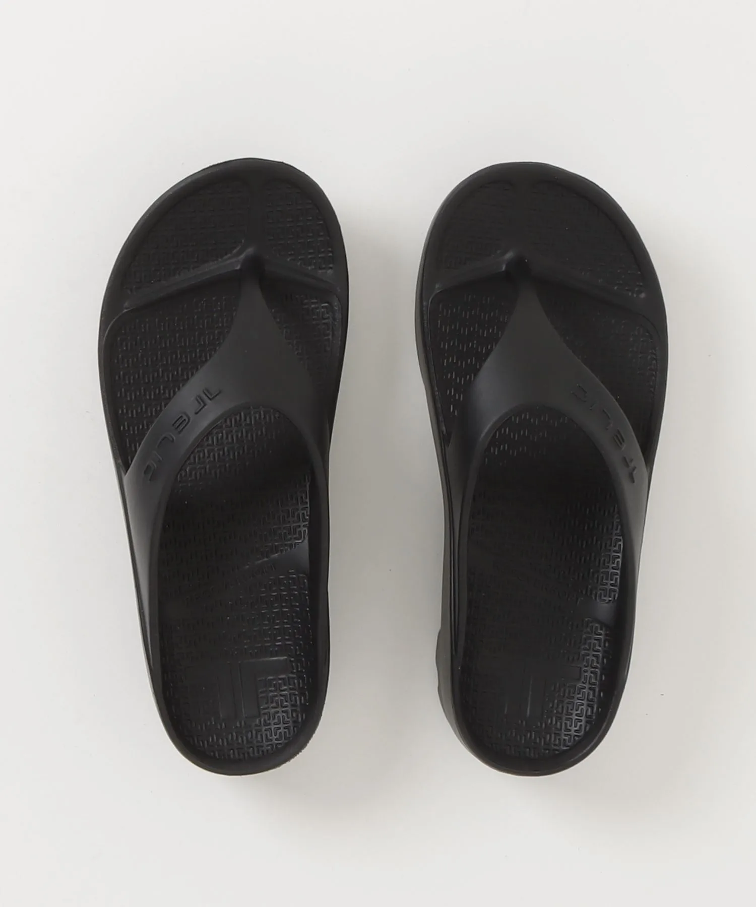 Мужские сандалии с амортизацией Teric W-FLIPFLOP ALPEN черные — фото 4