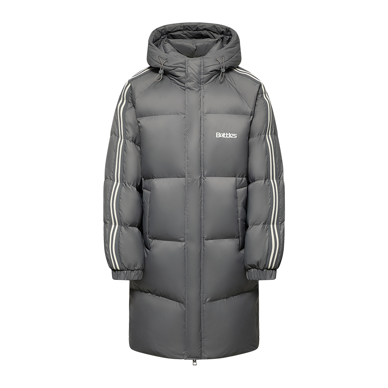 

Пуховик Unisex из коллекции Huichao Riding The Wind WARRIOR, серый (diy badge)