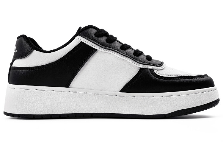 

Кроссовки WARRIOR Skateboarding Shoes Unisex Low-top Black/White, черный/белый