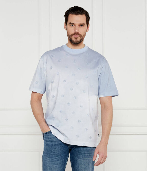 

Футболка Boss C-tames 109 Relaxed Fit, голубой