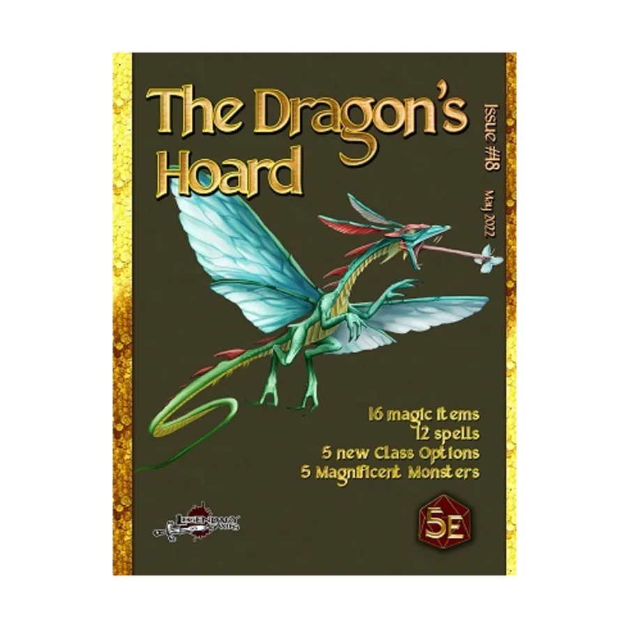 

Dragon's Hoard - Issue #18, Dungeons & Dragons (5th Edition) - Dragon's Hoard (Legendary Games), мягкая обложка