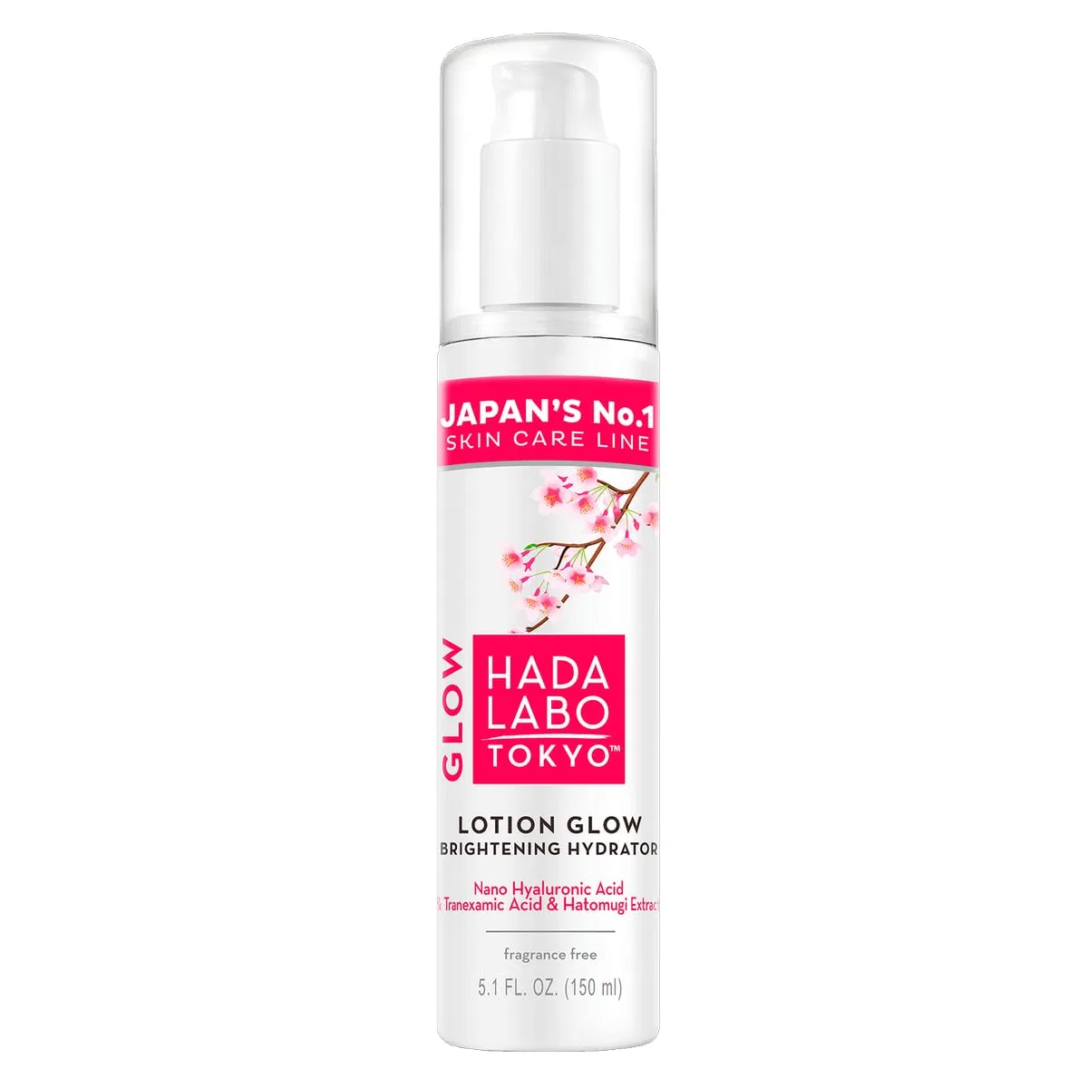 Лосьон Hada Labo Tokyo — Увлажняющий бальзам для сияющей кожи Glow Skin с гиалуроновой кислотой, 150 мл