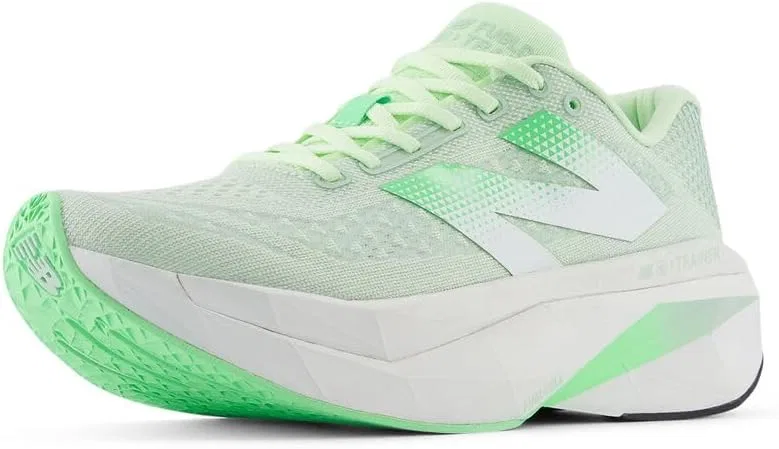 Мужские беговые кроссовки New Balance FuelCell Supercomp Trainer V3, Melon Water Clay Ash White