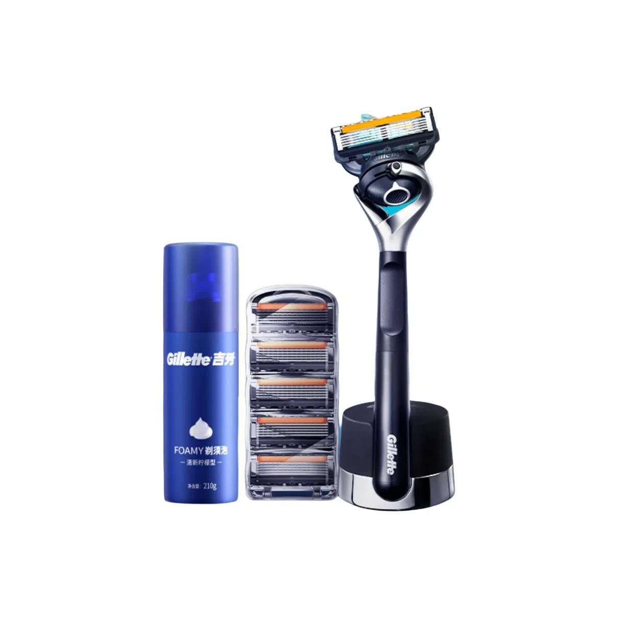 Набор бритвенных станков Aurora Blade Gillette Five-Piece Set — фото 4