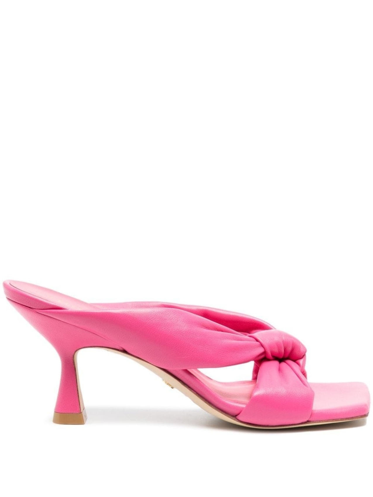 Stuart Weitzman босоножки с квадратным носком, розовый