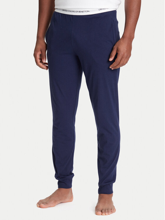 

Пижамные брюки обычного кроя 30964F00V United Colors Of Benetton, синий
