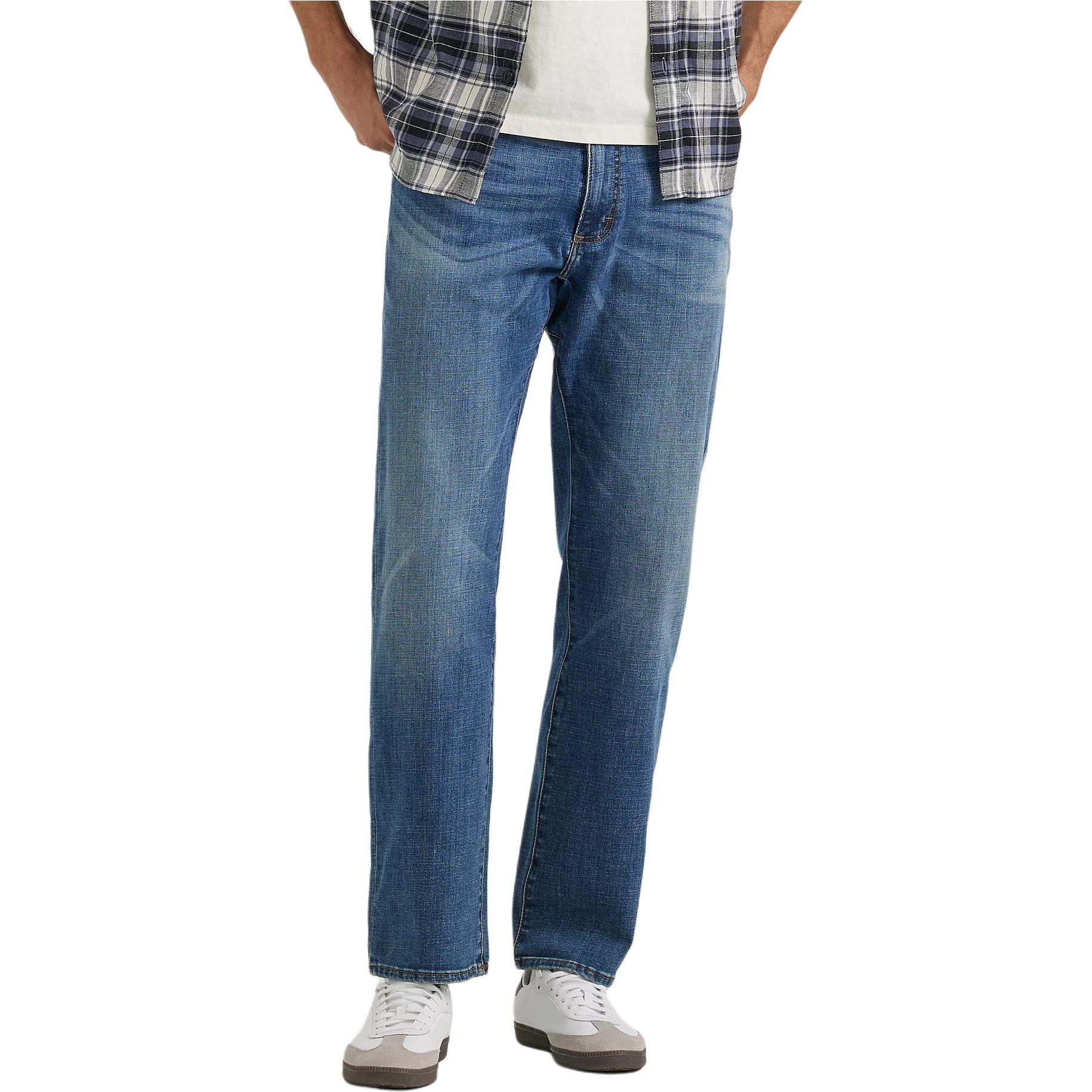 

Lee Джинсы мужские среднего размера синие