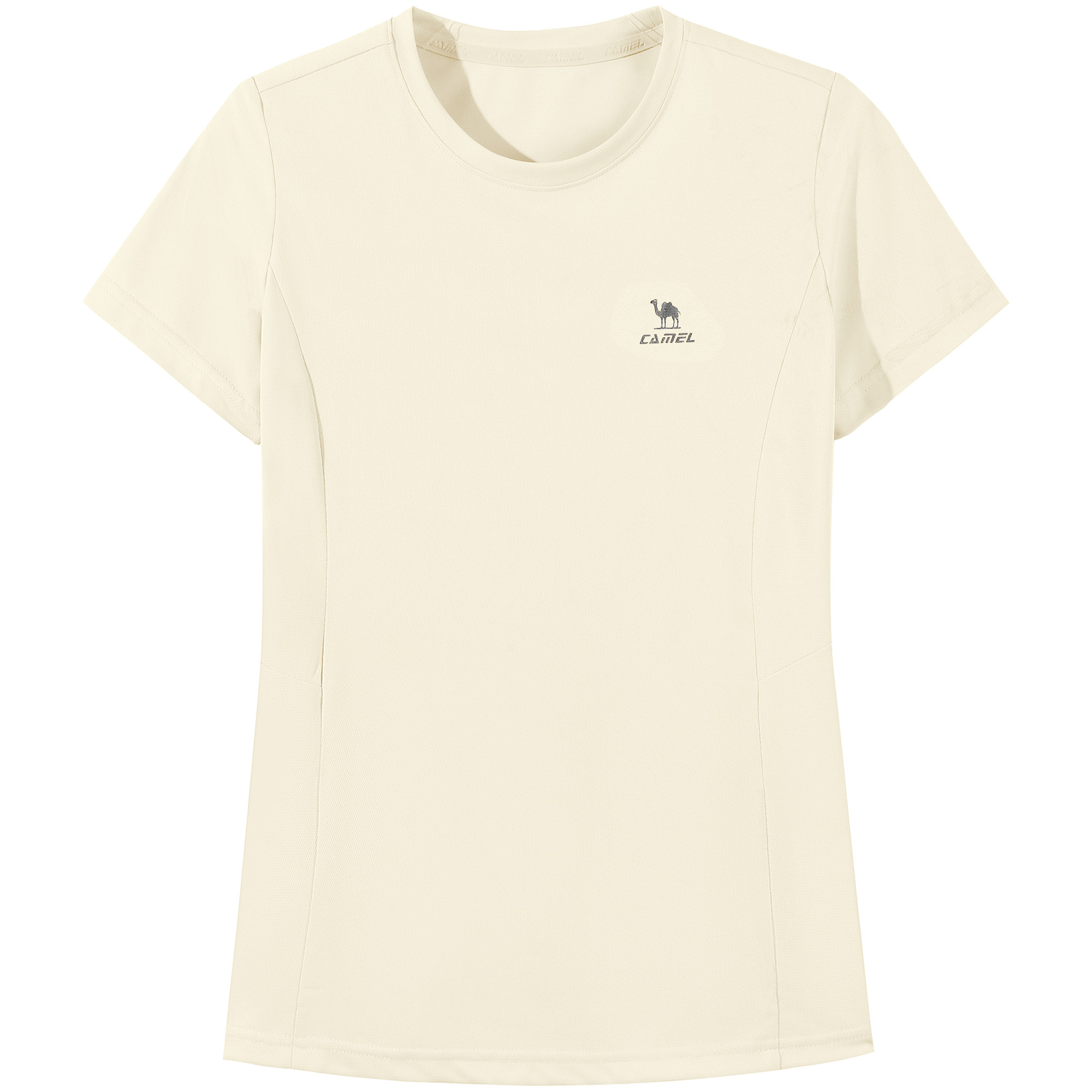 

Футболка женская тонкая Quick Dry CAMEL, светло-lunar желтый