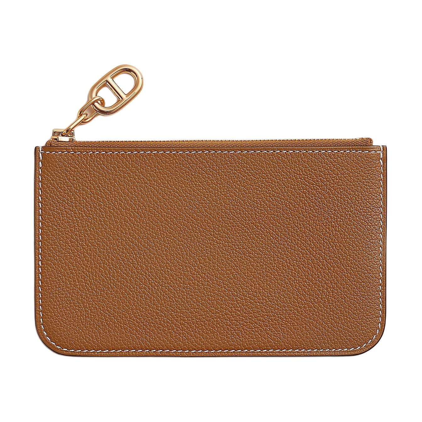 

HERMES Кошелёк для карт женский, 37 Gold Gold Brown