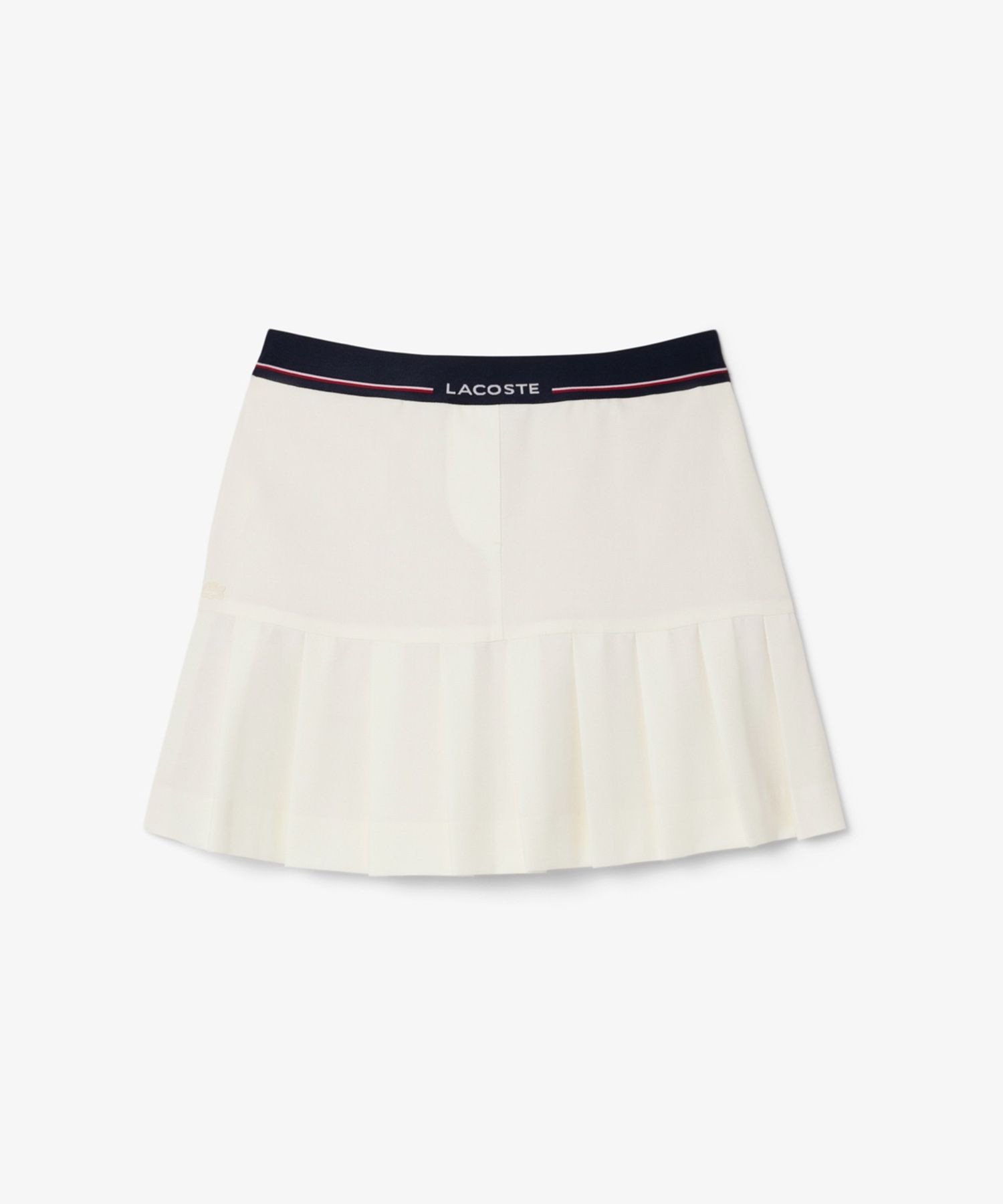 Юбка теннисная LACOSTE плиссированная, Off white