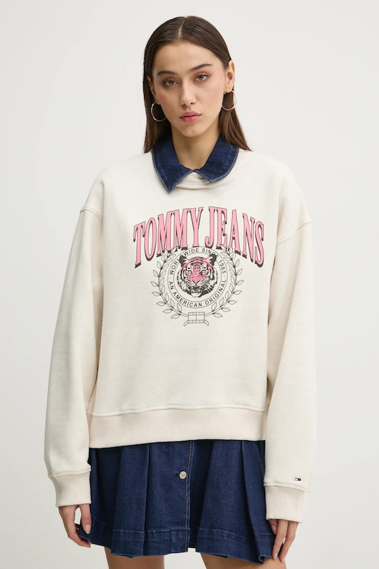 

Толстовка Tommy Jeans, бежевый