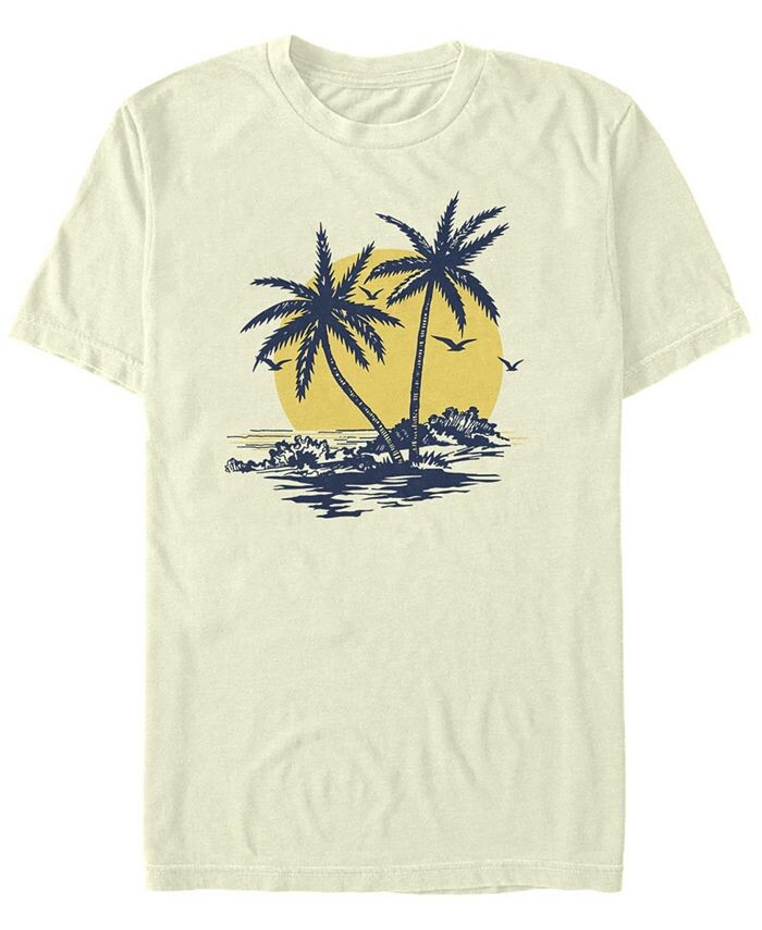 

Мужская футболка Generic Additude Palms с короткими рукавами Fifth Sun, белый
