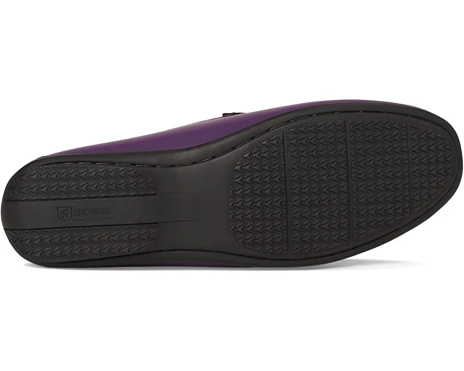 Лоферы Stacy Adams Conroy Moc Toe Driver, Purple — фото 3