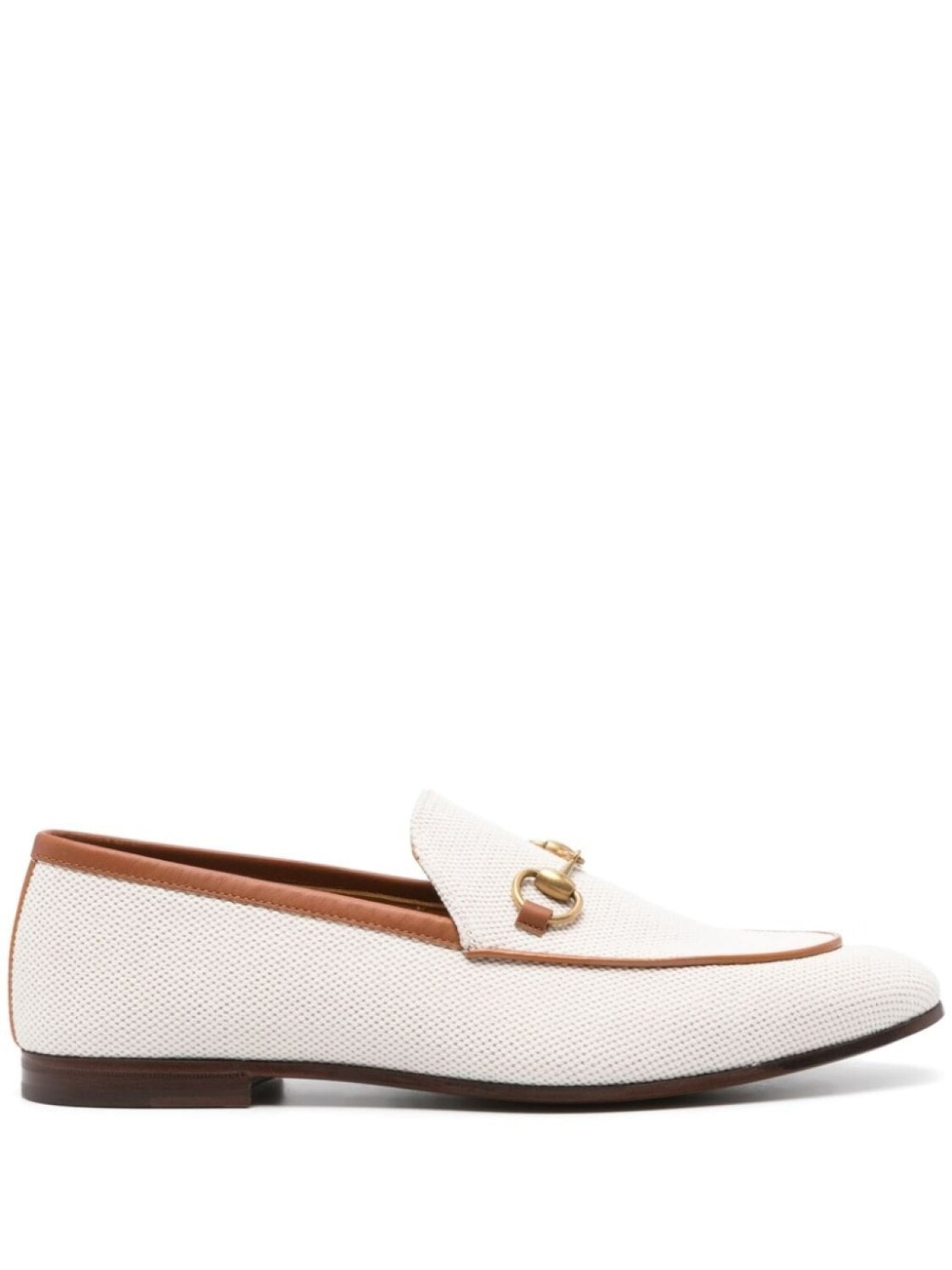 

Gucci лоферы с пряжкой Horsebit, белый
