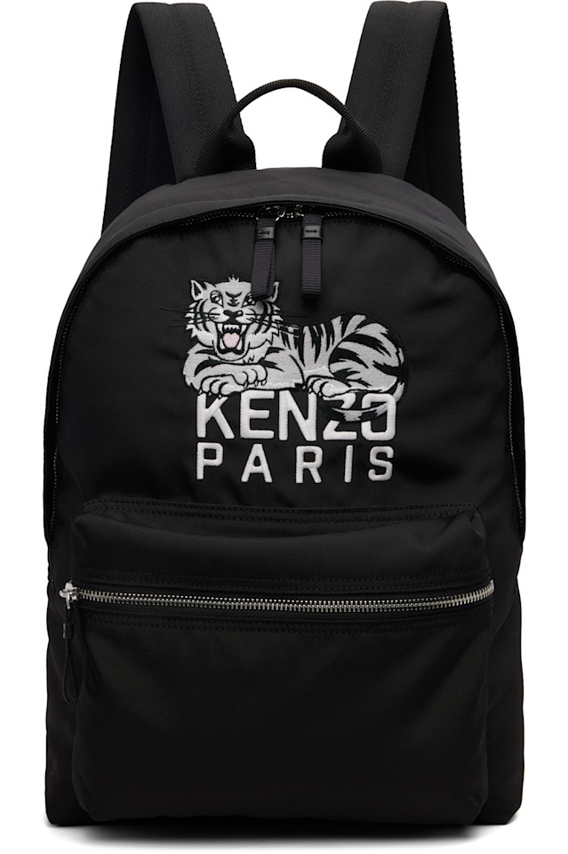 

Рюкзак Kenzo Paris 'Kenzo Happyer Tiger', черный