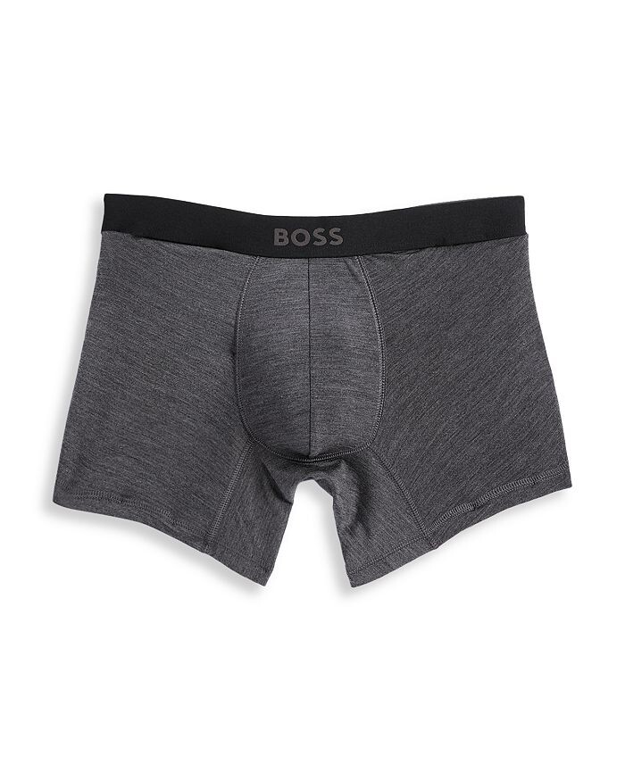 

Трусы-боксеры из смесовой шерсти BOSS, серый