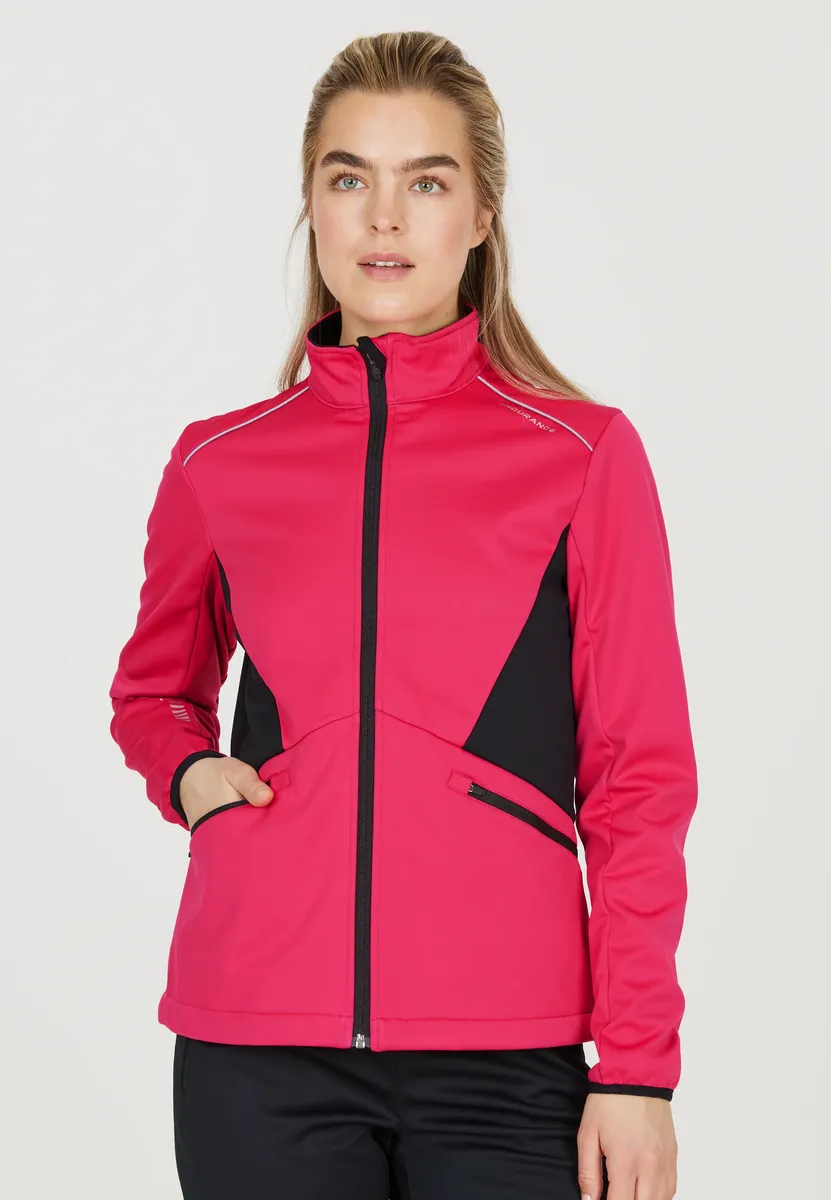 

Куртка ENDURANCE Softshell "Loralei", со светоотражателями, розовый