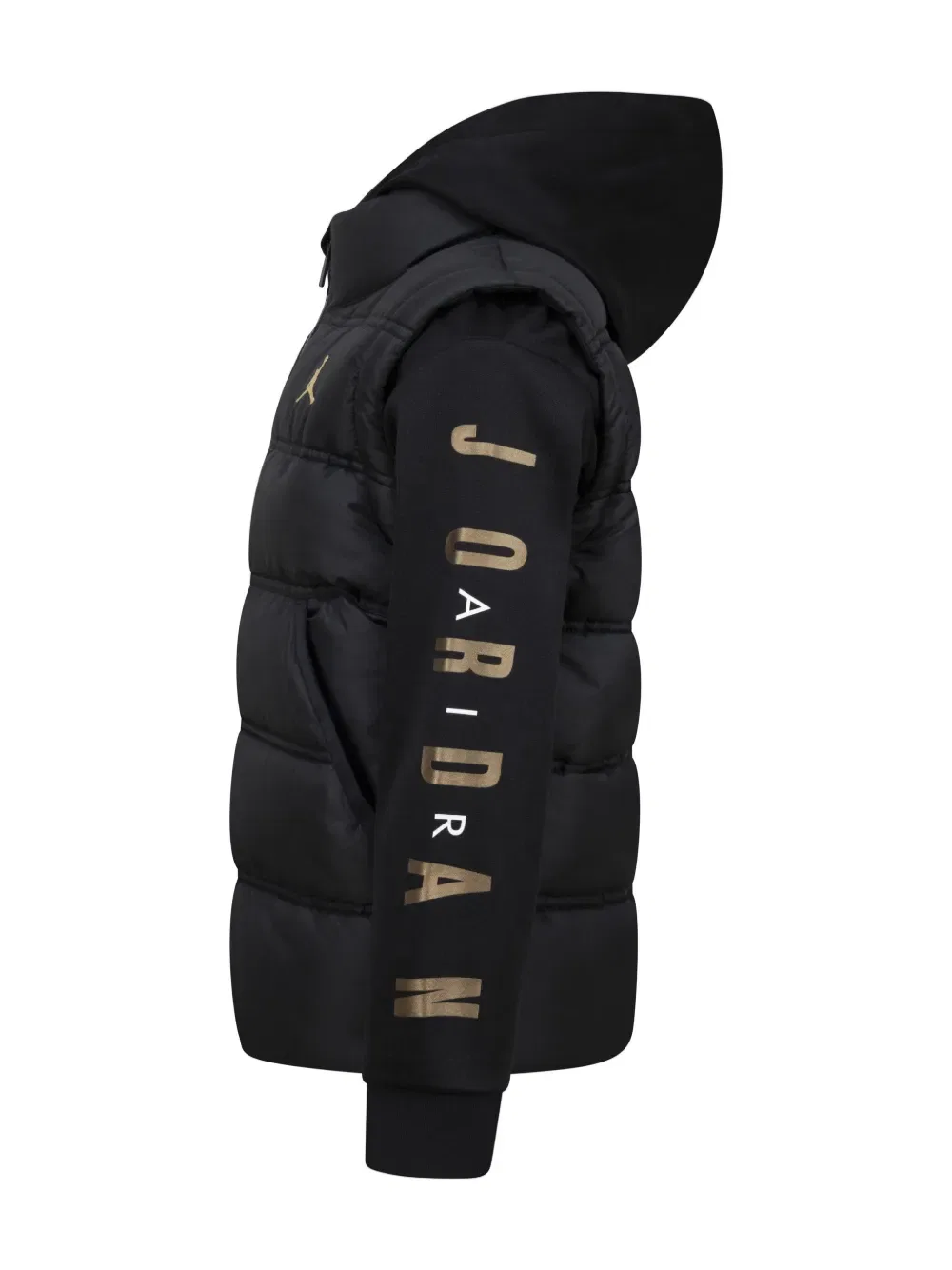Пуховая куртка Jumpman Jordan Kids, черный — фото 2