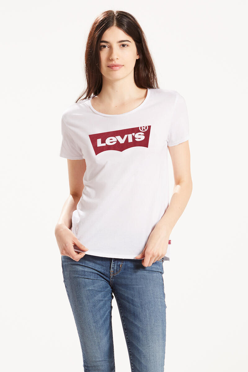 

Футболка с короткими рукавами и логотипом Levi's Levi's, белый