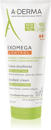 

Крем для тела для сухой и атопической кожи A-Derma Exomega Control Emollient Cream, 200 ml