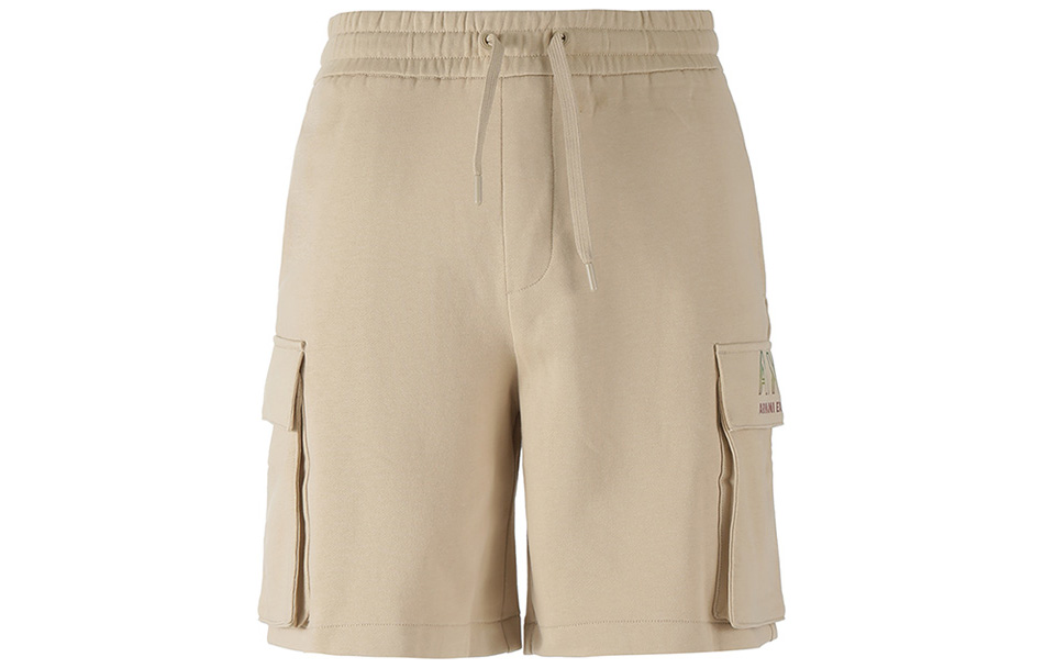 

ARMANI EXCHANGE Повседневные шорты мужские бежево-желтые