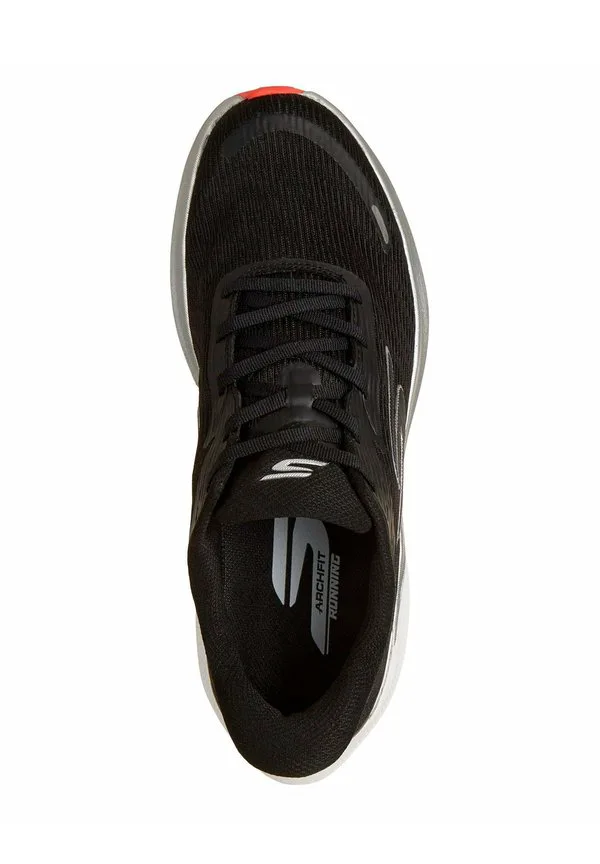 Кроссовки для бега по шоссе lauf aero pulse slipin Skechers Performance, Black Textile/Silver/Orange Trim — фото 2