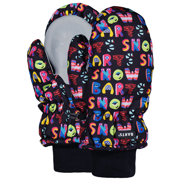 

Перчатки Barts Nylon Mitts, цвет Print Black