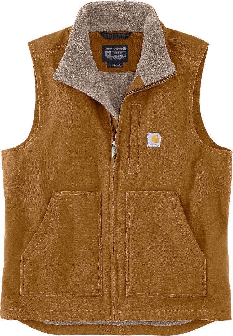

Жилет Carhartt Duck Mock Neck Vest, коричневый