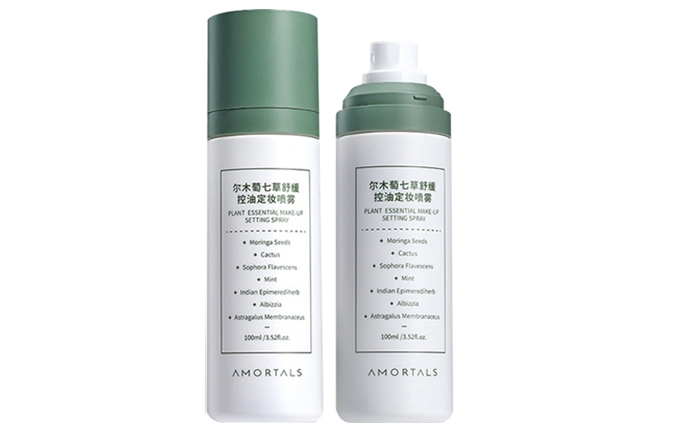 

Спрей для фиксации макияжа унисекс AMORTALS