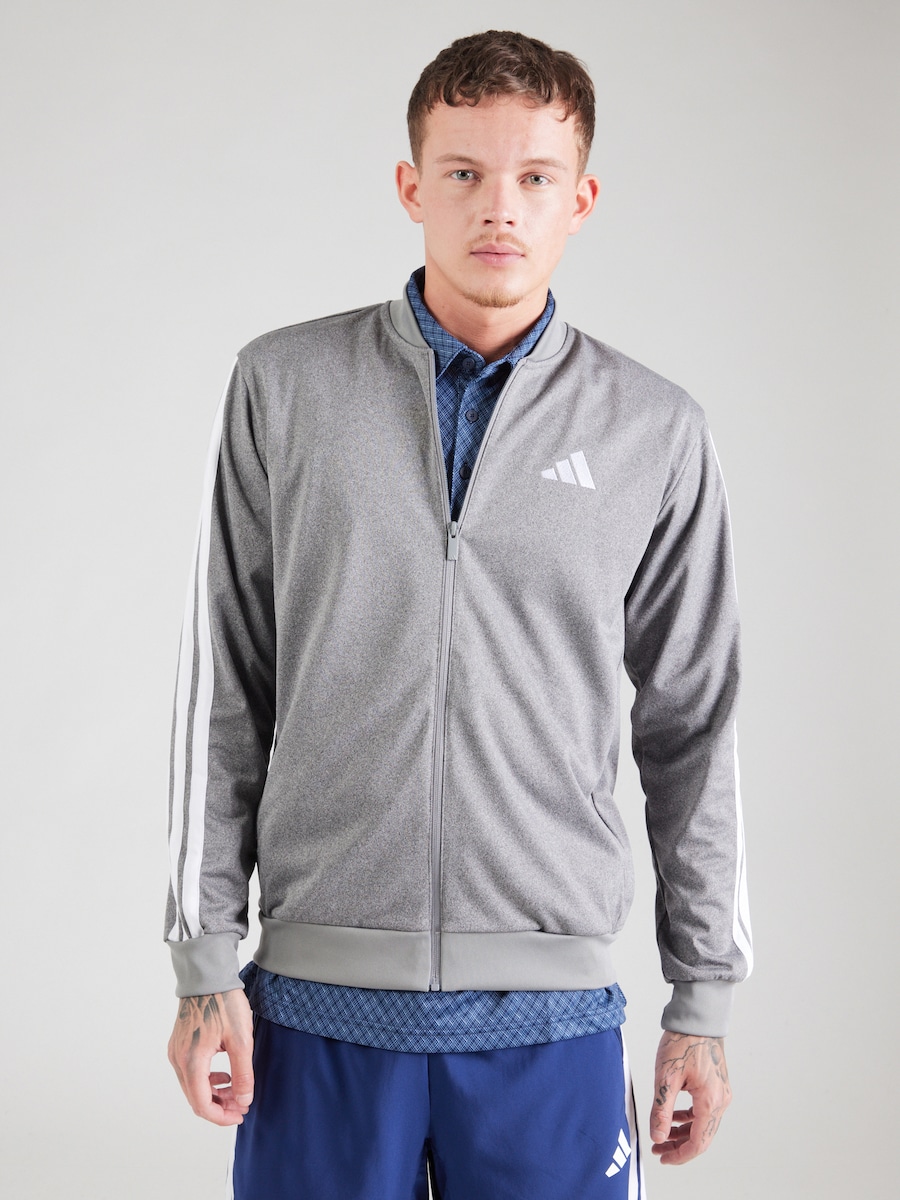 Тренировочная куртка ADIDAS SPORTSWEAR, Mottled Grey — фото 3