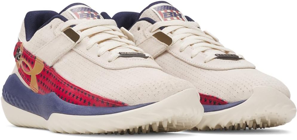 Under Armour мужские бейсбольные бутсы Harper 10 Pro Turf LE USA - промежуточная подошва Charged Cushioning, Stncrd — фото 4