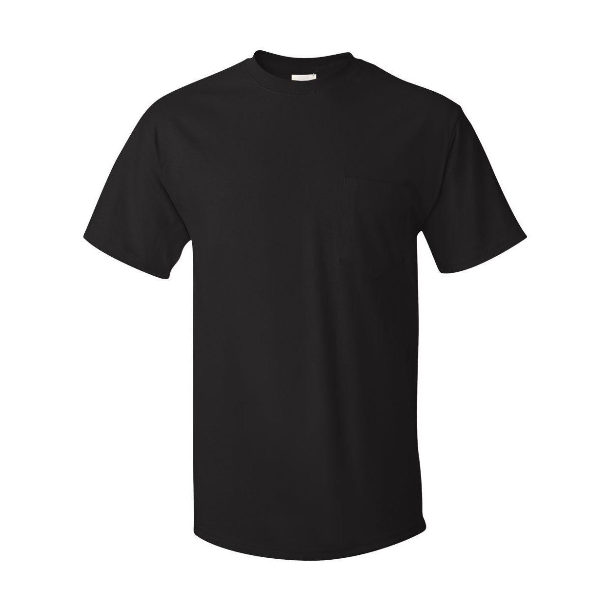 

Футболка Hanes Authentic Pocket, черный