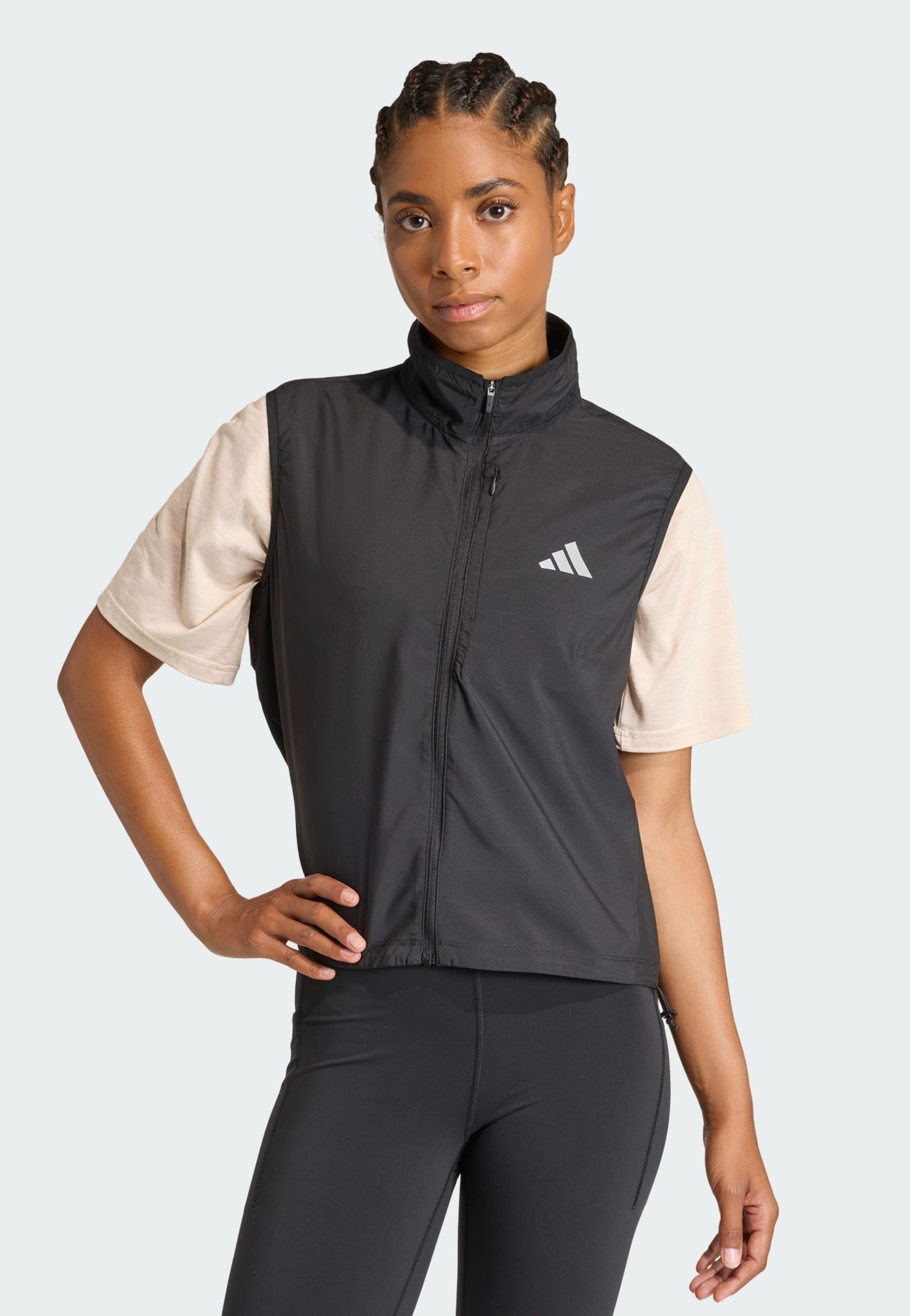 Adidas Performance Спортивный жилет 'Adi365 Essentials' в черном цвете — фото 2