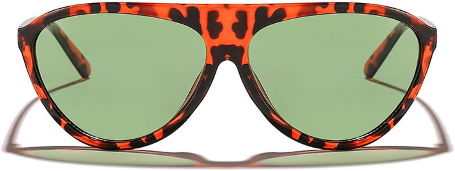 

Солнцезащитные очки Willochra увеличенного размера в стиле «пилот» для женщин и мужчин, квадратные солнцезащитные очки-щитки 2026, модные черные очки для женщин, защита от ультрафиолета UV400, C8