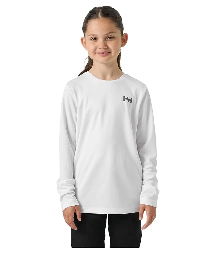 Футболка с длинным рукавом солнцезащитная Tech Long Sleeve Crew Helly Hansen Kids, Navy 1