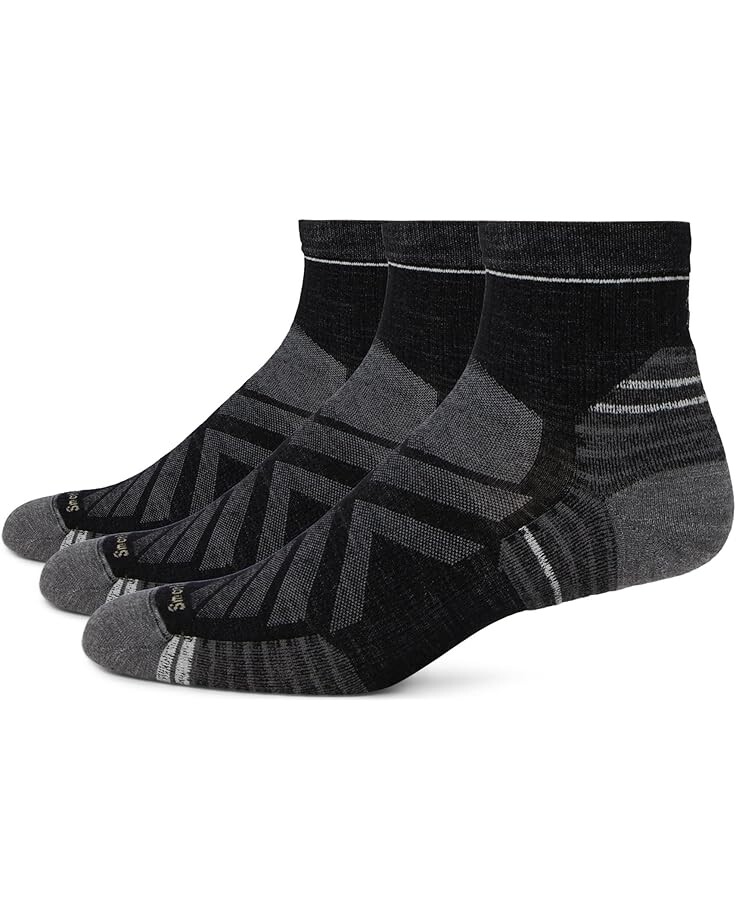 

Носки Smartwool Hike Targeted Cushion Ankle Socks 3-Pack, черный