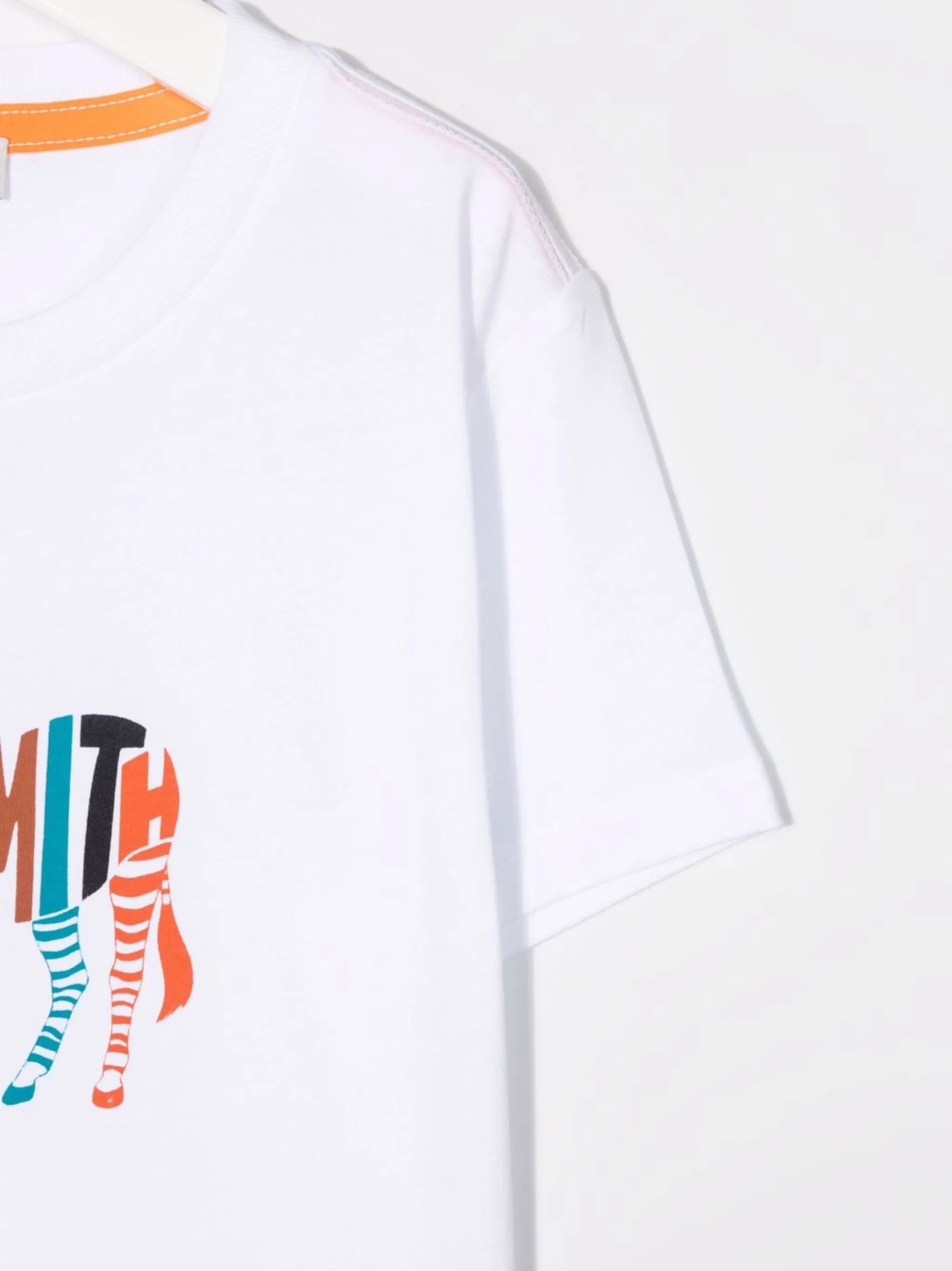 Футболка из органического хлопка с логотипом Paul Smith Junior, белый — фото 3