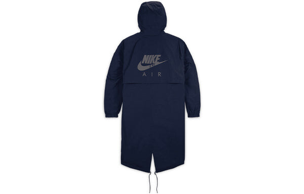 Куртка Nike Air x Kim Jones Crossover Reversible mid-length Hooded Jacket US Edition Unisex Blue White Bluewhite, белый — фото 2