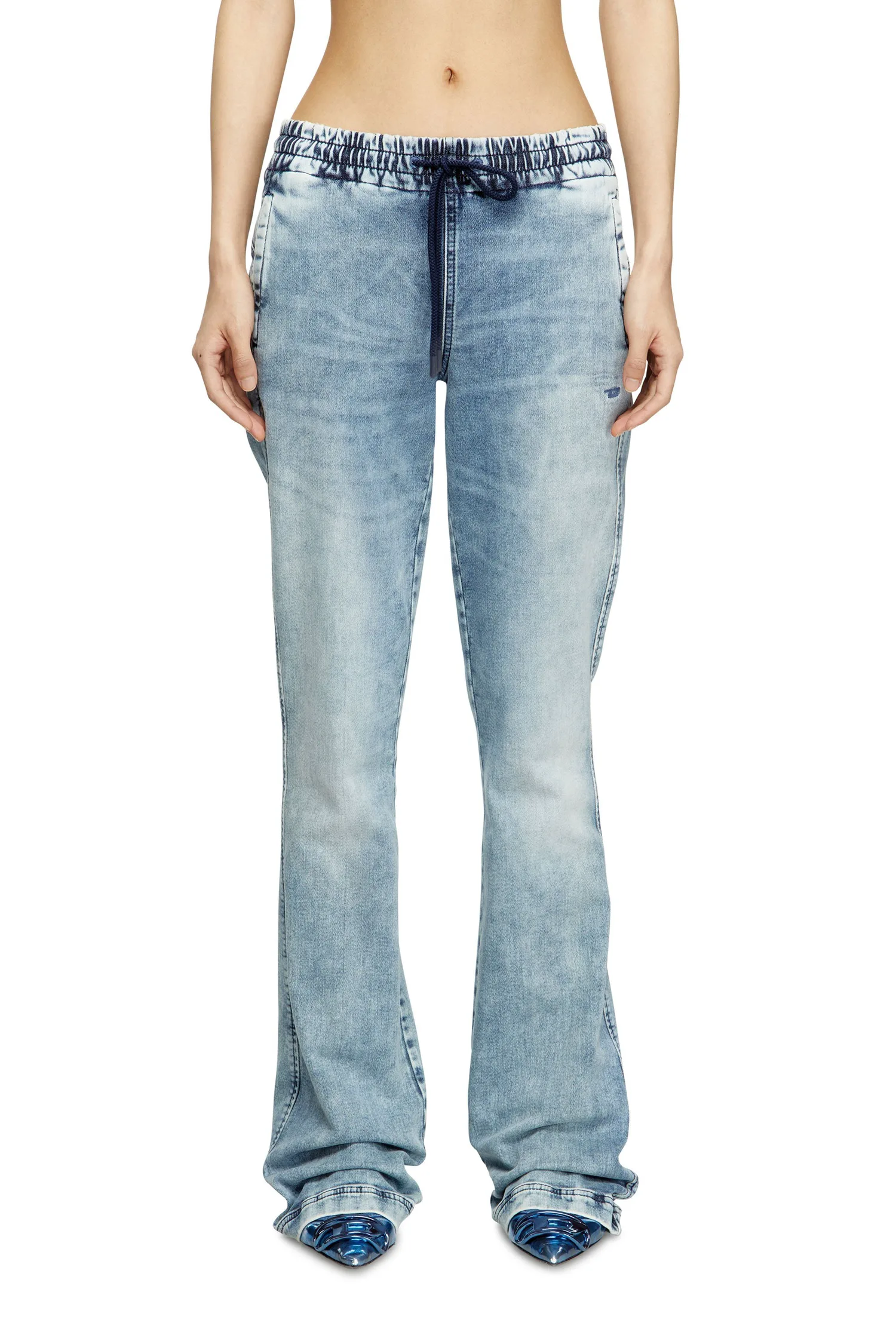 Женские джинсовые брюки Jog Jeans 2069 D-EBBEY JOGG Diesel, Light Indigo Blue