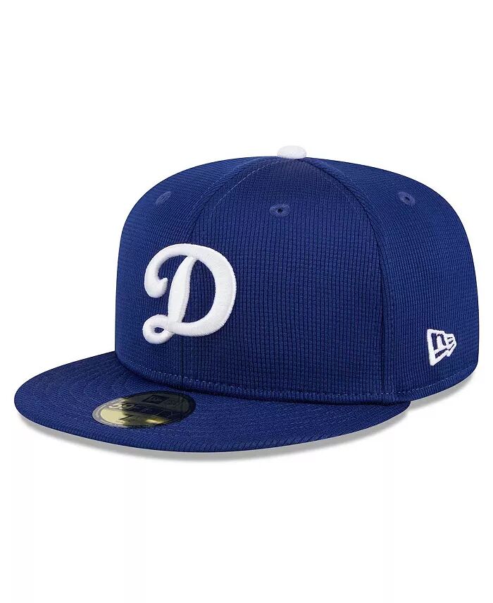 

Мужская облегающая кепка Royal Los Angeles Dodgers 2024 59FIFTY New Era, синий