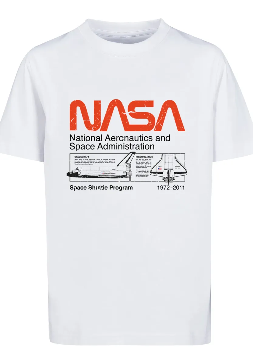 

Футболка F4NT4STIC "NASA Classic Space Shuttle White", детский унисекс, товары премиум-класса, для мальчиков, девочек, с принтом, белый