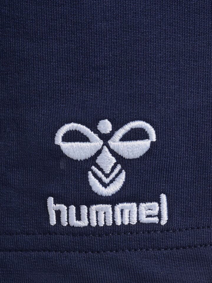 Спортивные штаны Hummel Verstellbare Taille Shorts Hmlgo Multisport Kinder, цвет MARINE — фото 3