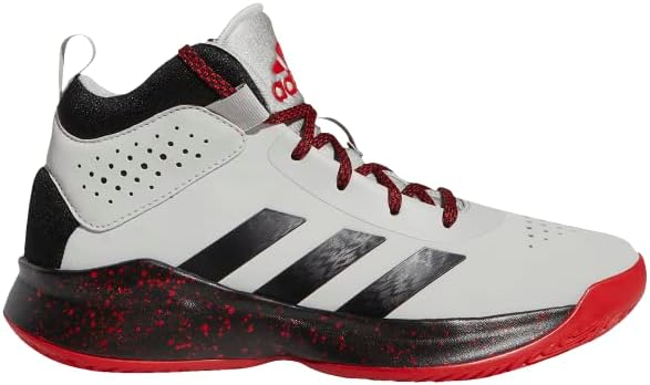 

Баскетбольные кроссовки Adidas Unisex-Child Cross Em Up 5 Wide, черный/серый/алый