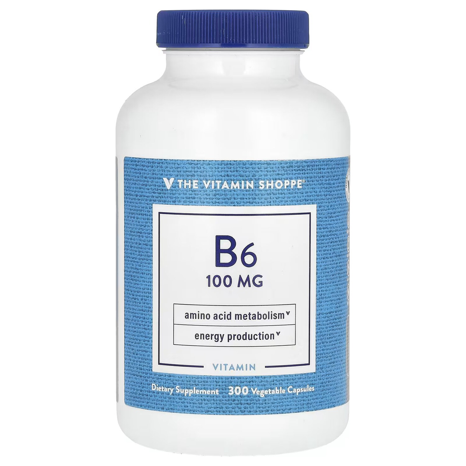 

Витамин B6, 100 мг, 300 г. овощей The Vitamin Shoppe