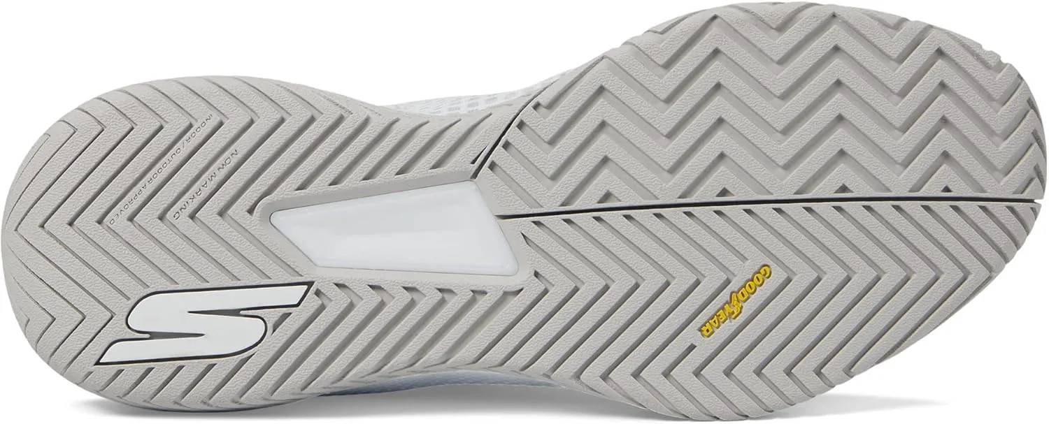 Кроссовки Skechers Viper Court для мужчин - спортивная обувь для игры в пинг-понг и pickleball с поддержкой свода стопы, для использования внутри и на улице, белый — фото 2
