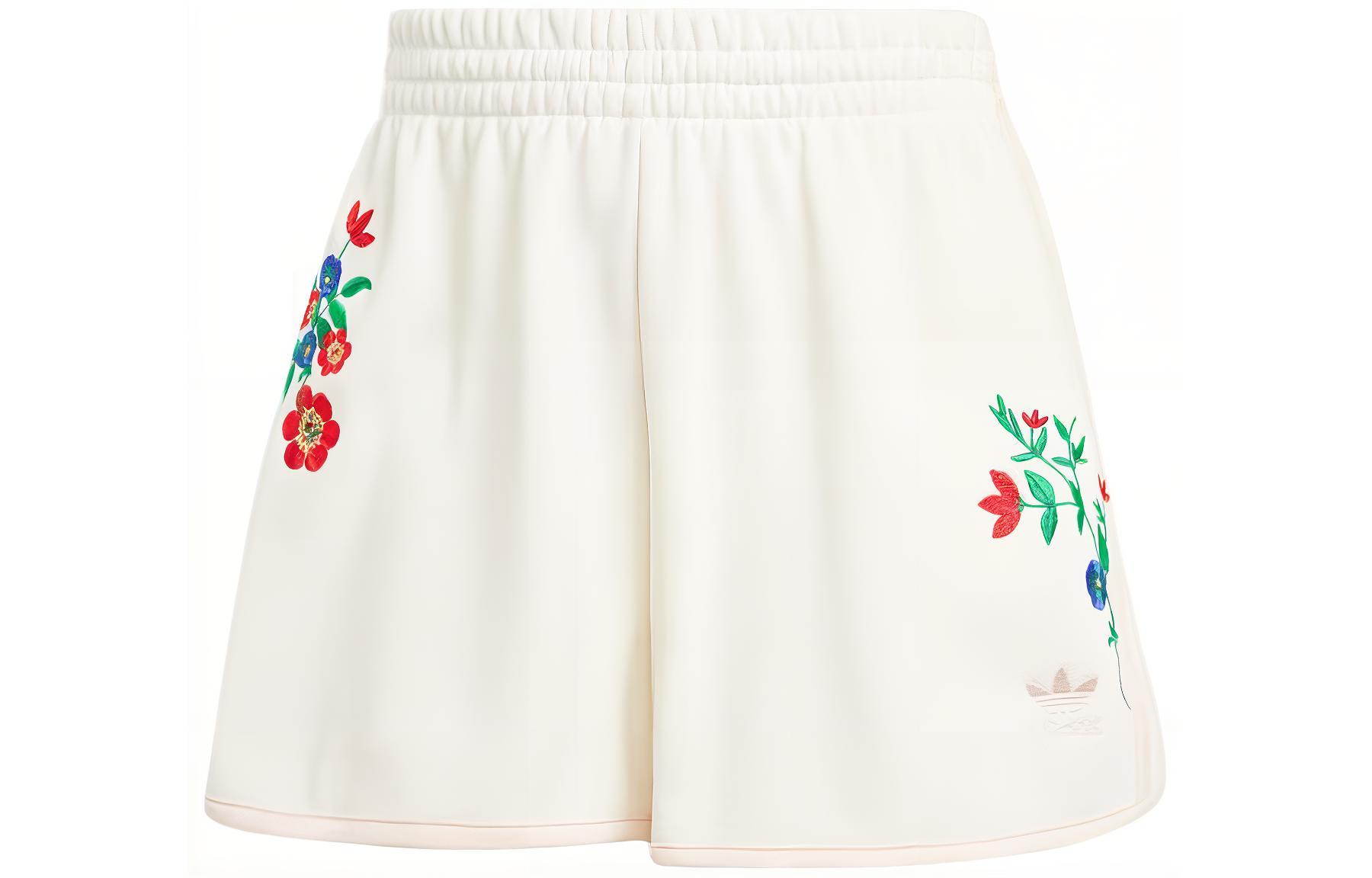 Шорты с цветочным принтом Fashion Graphics Adidas Originals, cloud белый — фото 3