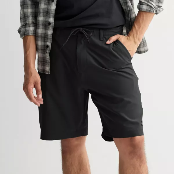 

Мужские гибридные шорты Billabong, черный
