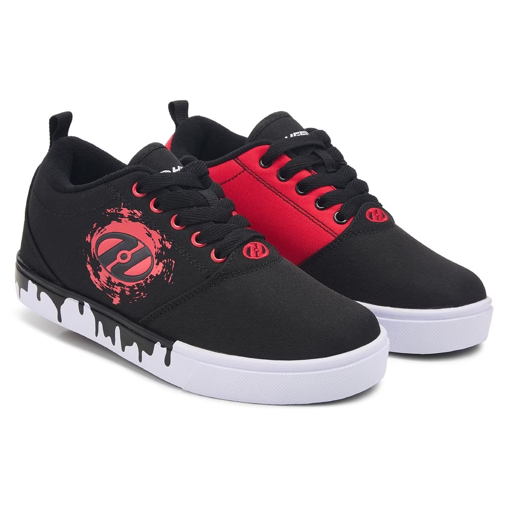 

Детские кроссовки с колесиками для катания Heelys pro 20 lg, black/red